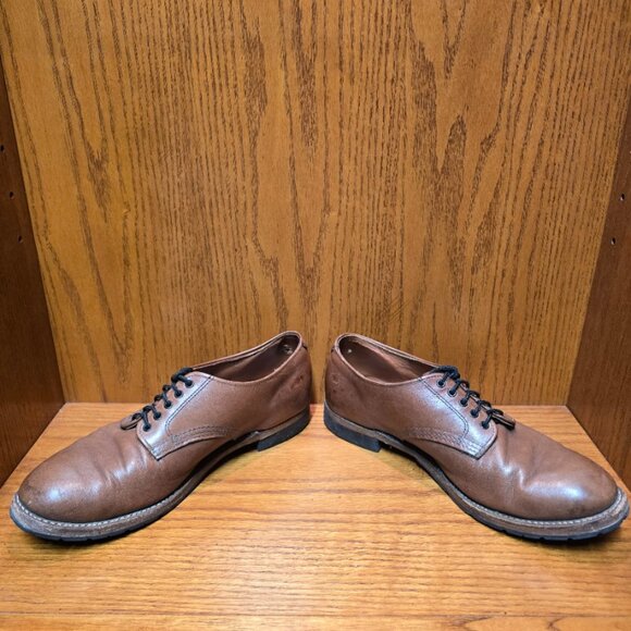 Red Wing Heritage 9046 Beckman Oxford Teak Featherstone Vigram Mens Size 10.5 D - Picture 4 of 10
